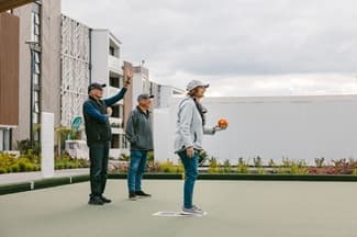 Residents at The Botanic maintain a healthy and active lifestyle