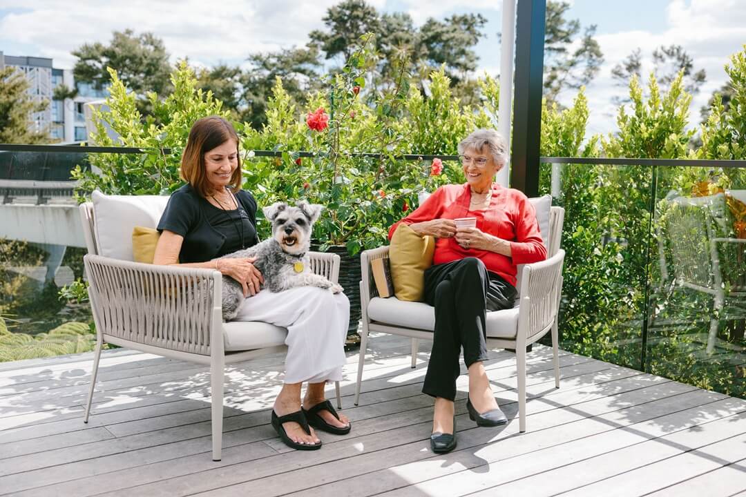 Residents enjoying life at The Botanic