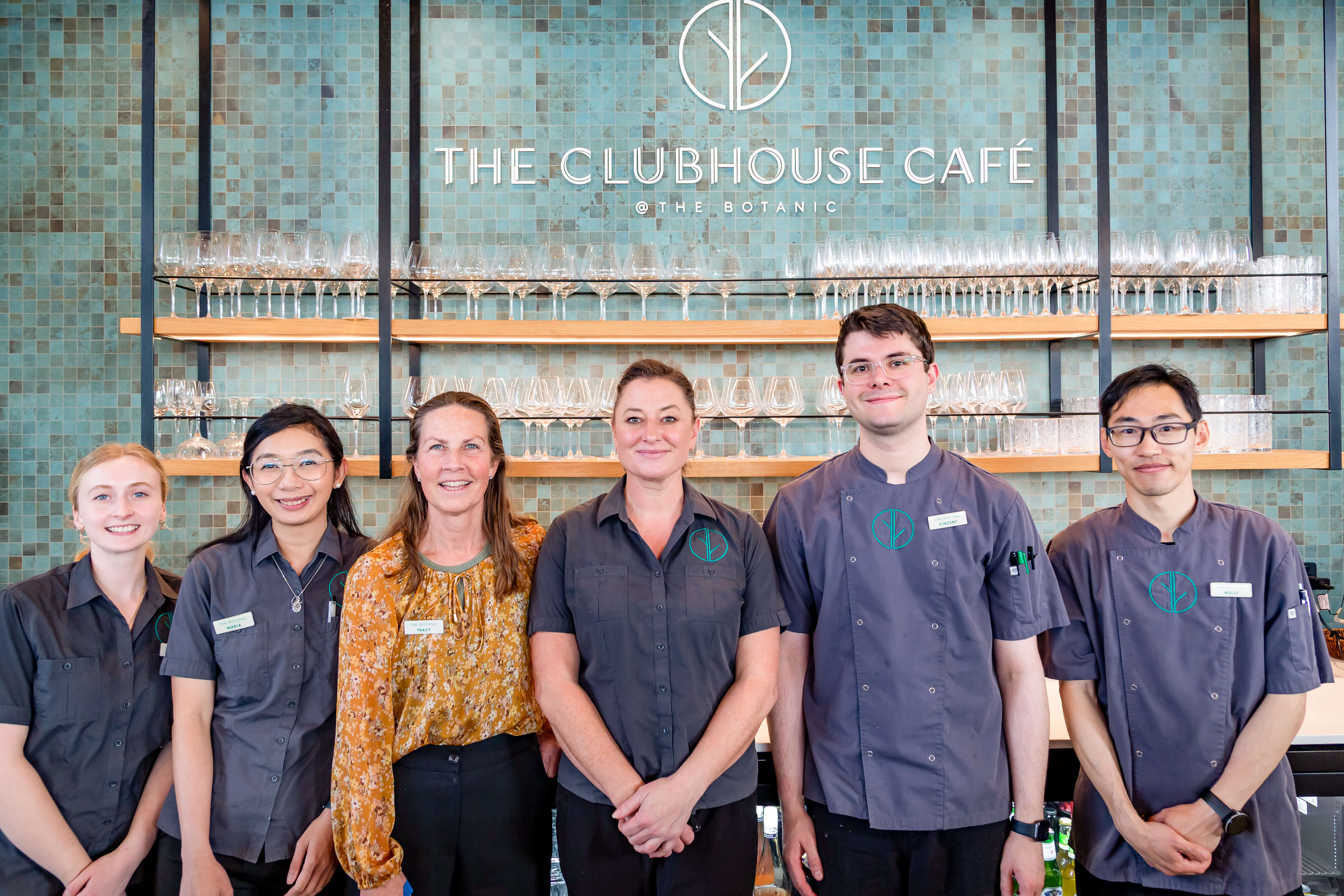 The Clubhouse staff