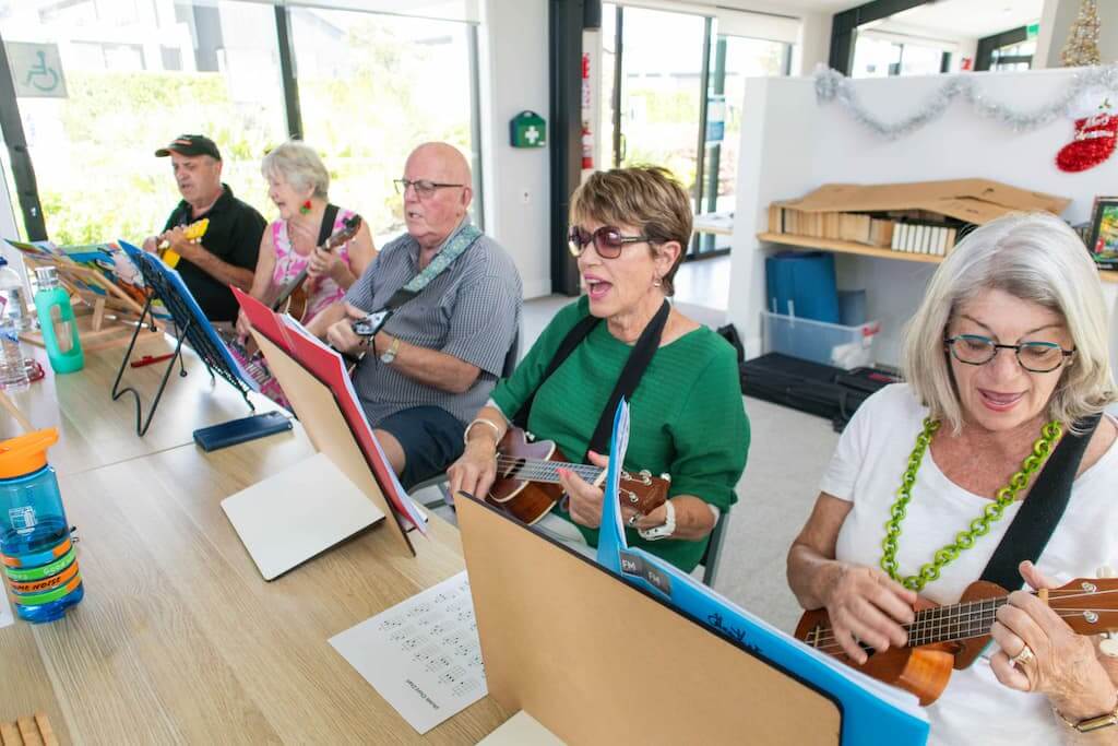 Ukelele Group at the Botanic